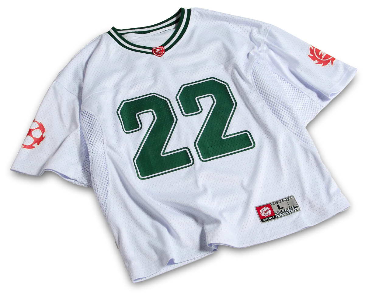 Broken Planet Football Jersey Pine Green