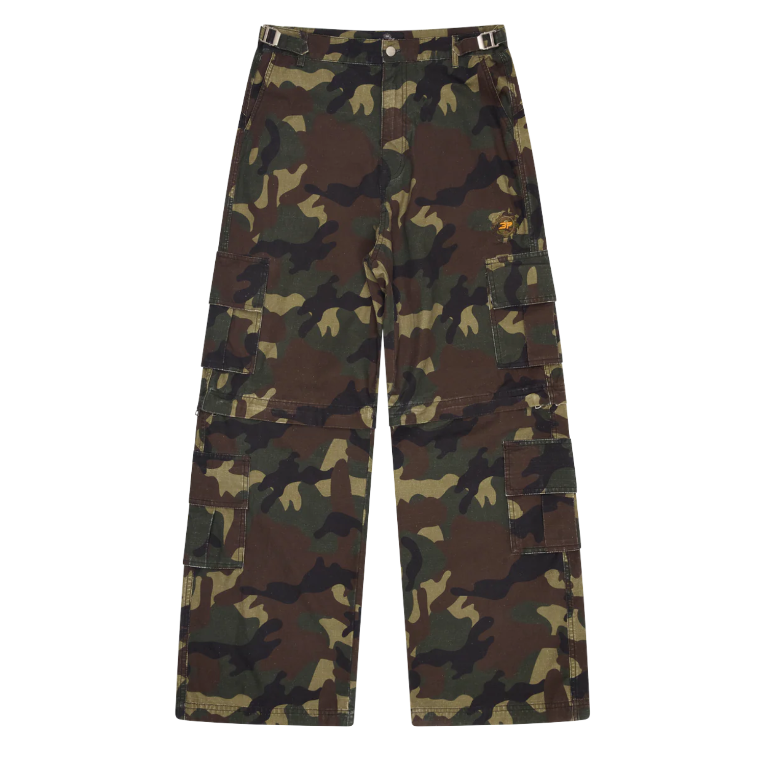 Broken Planet 2-in-1 Camo Cargo Pants/Shorts