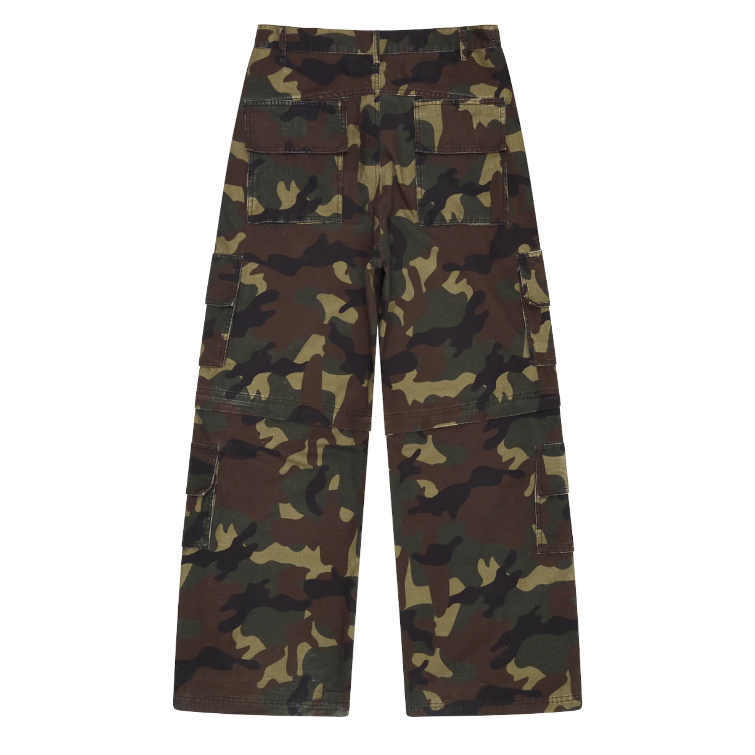 Broken Planet 2-in-1 Camo Cargo Pants/Shorts