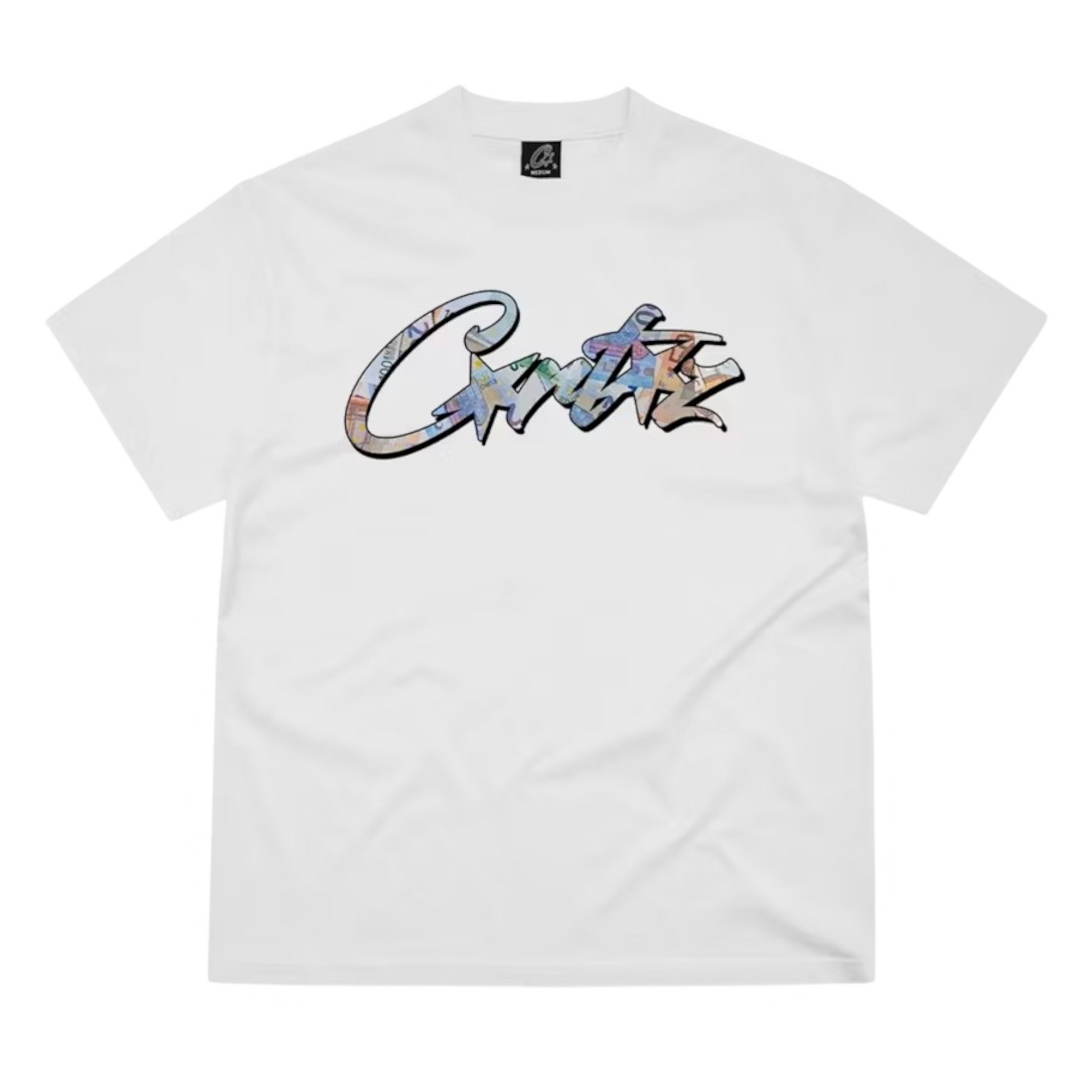 Corteiz Allstarz Euros Tee White