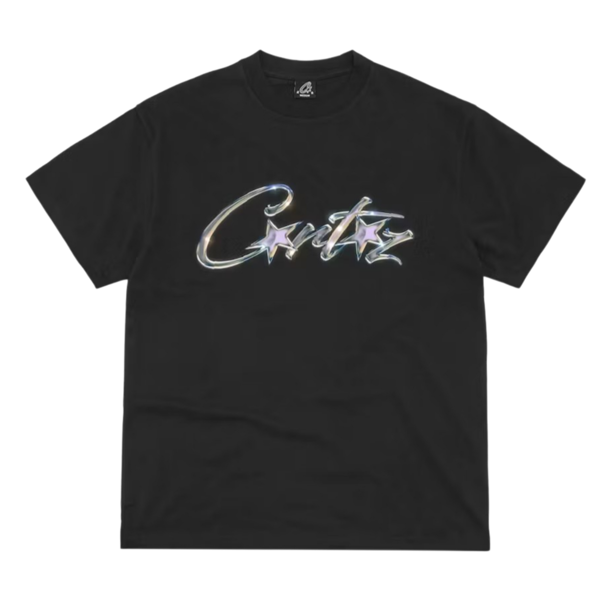 Corteiz Chrome Allstarz Tee Black