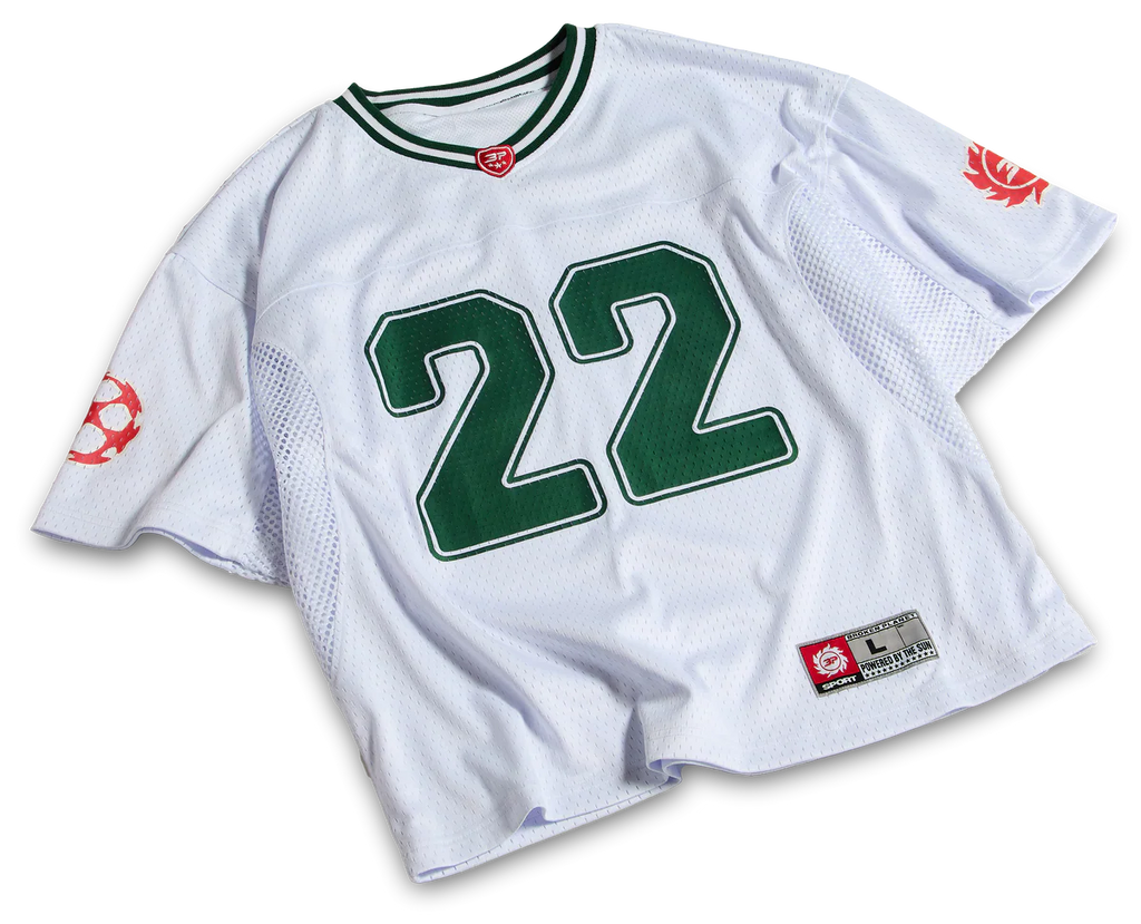 Broken Planet Football Jersey Pine Green