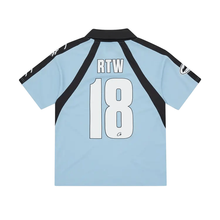 Corteiz Allstarz Football Jersey Baby Blue