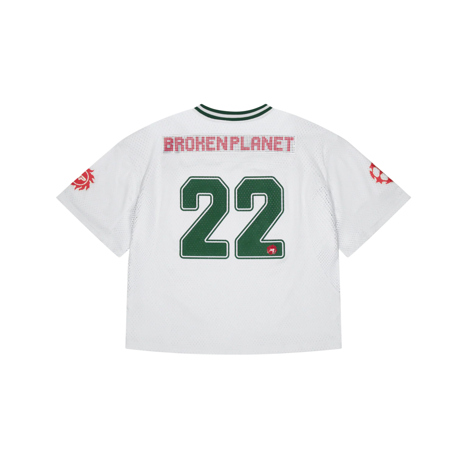 Broken Planet Football Jersey Pine Green
