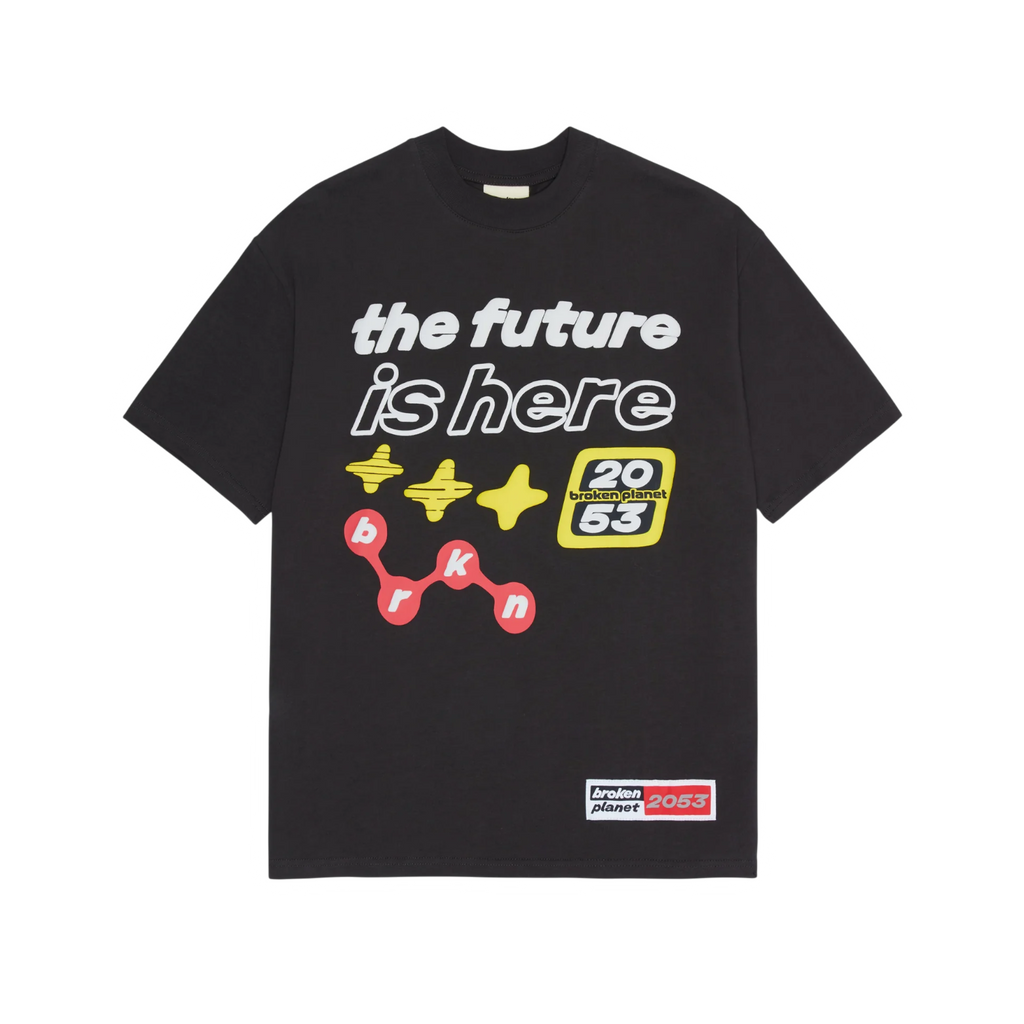 Broken Planet The Future Is Here Midnight Black Tee
