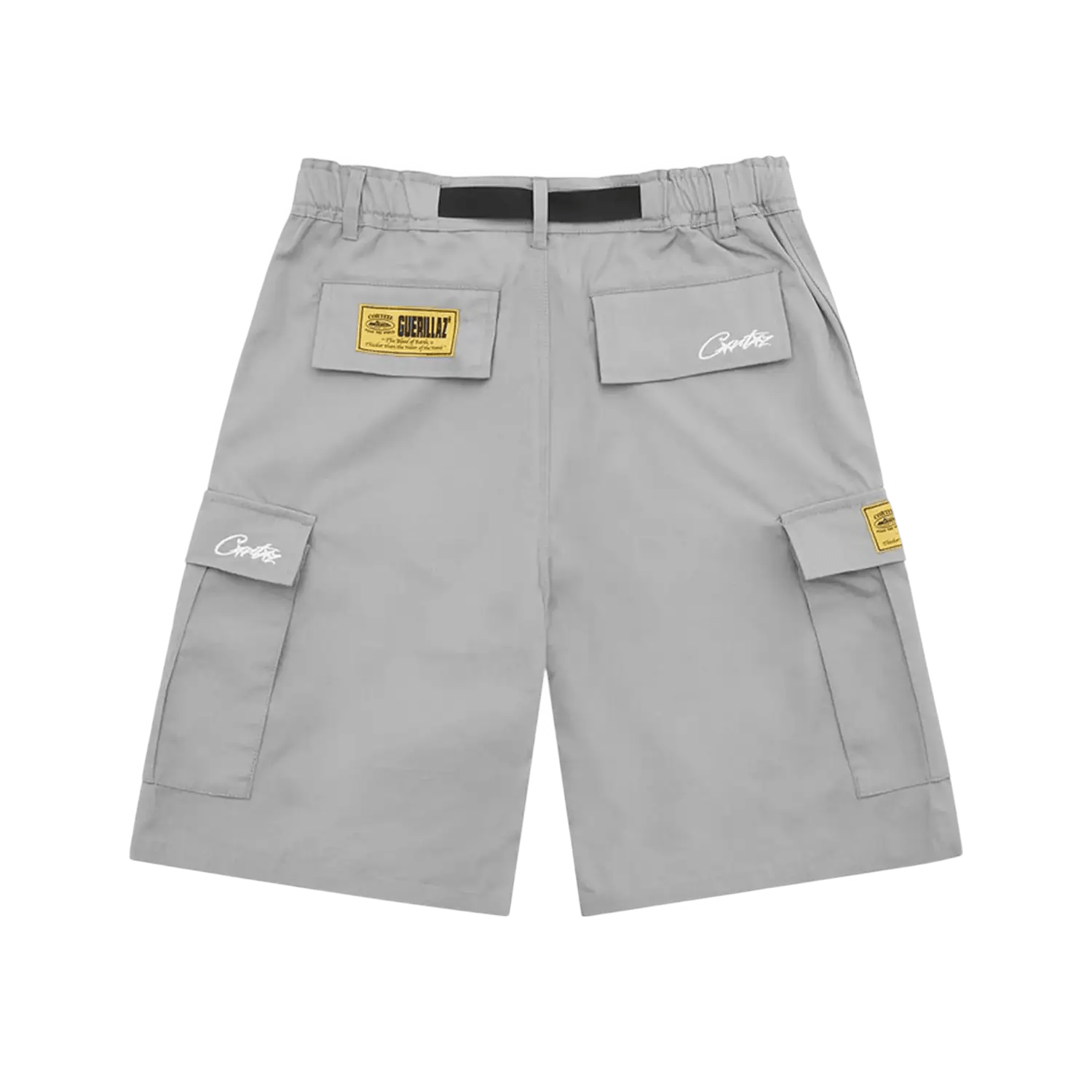 Corteiz Alcatraz Cargo Shorts Grey