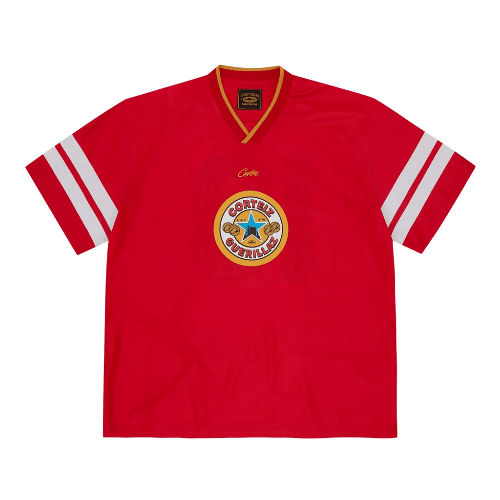 Corteiz Da Magpies Jersey Red