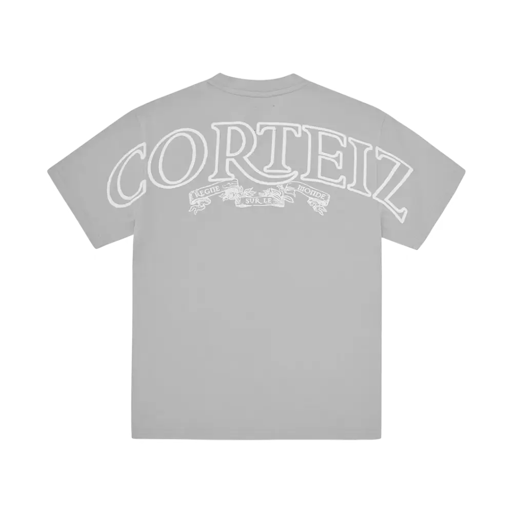 Corteiz Royale Heavyweight Tee Grey