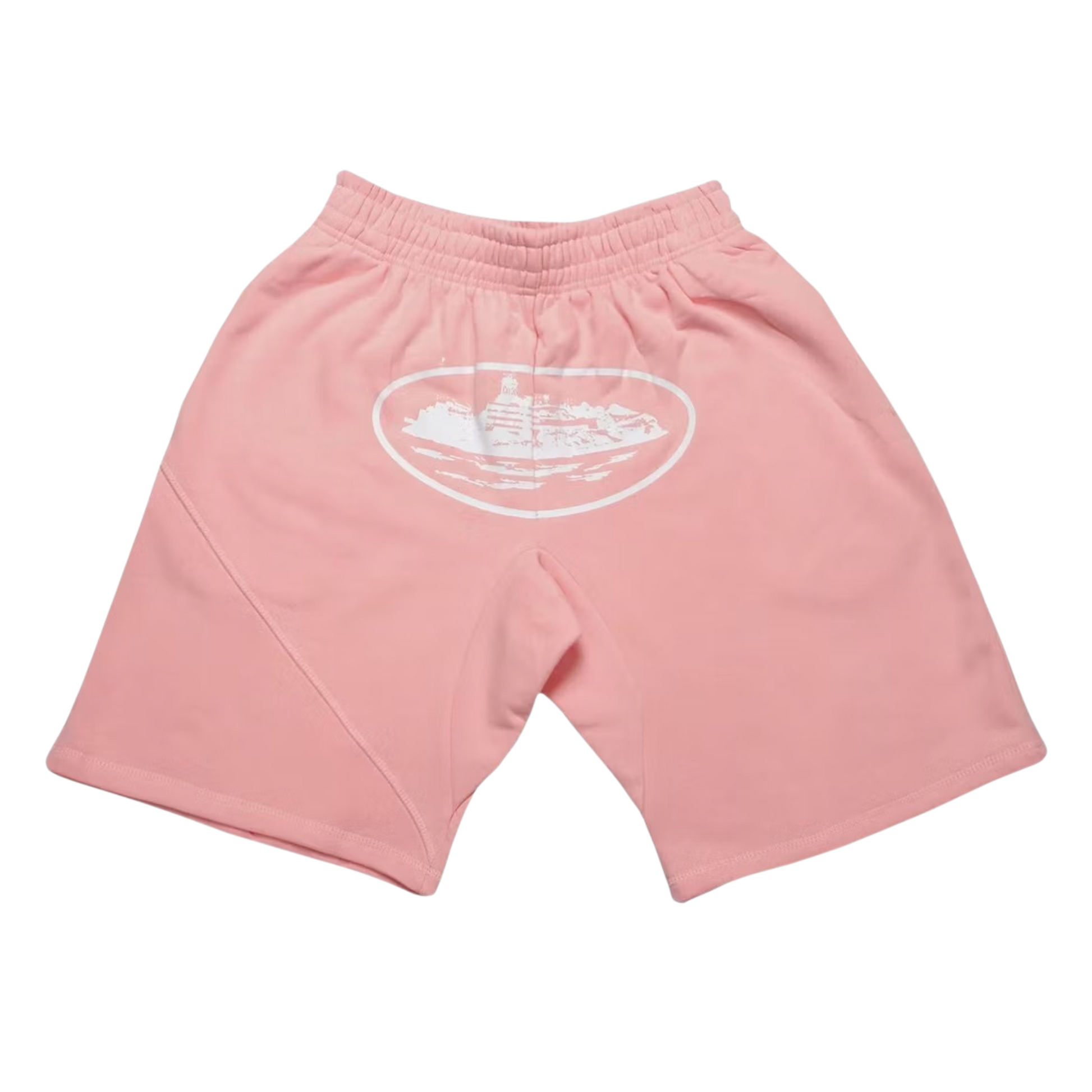 Corteiz Alcatraz Shorts Baby Pink