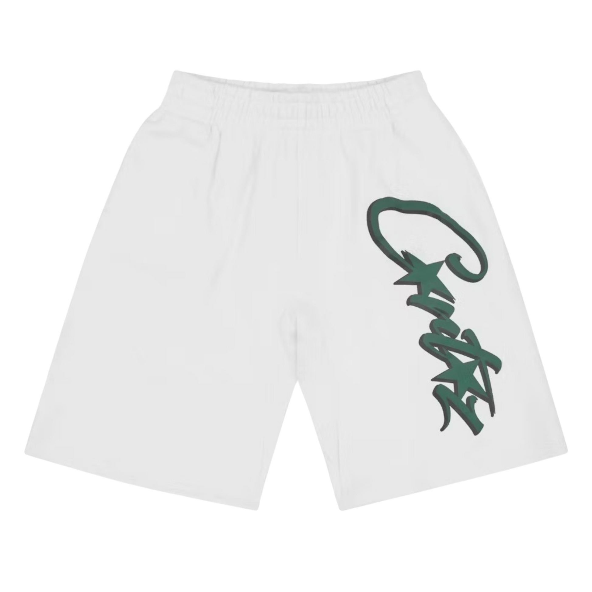 Corteiz Allstarz Shorts White Green