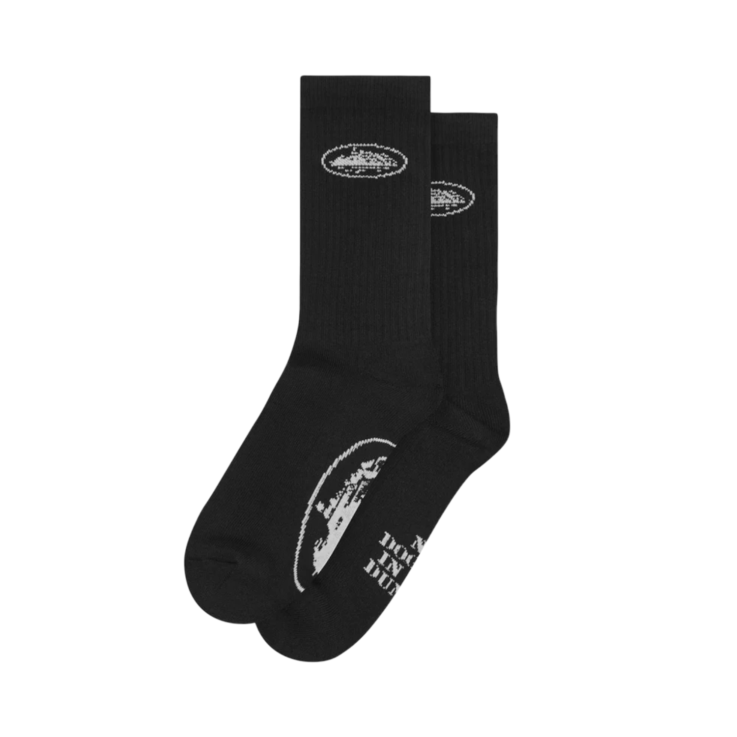 Corteiz Black Alcatraz Socks