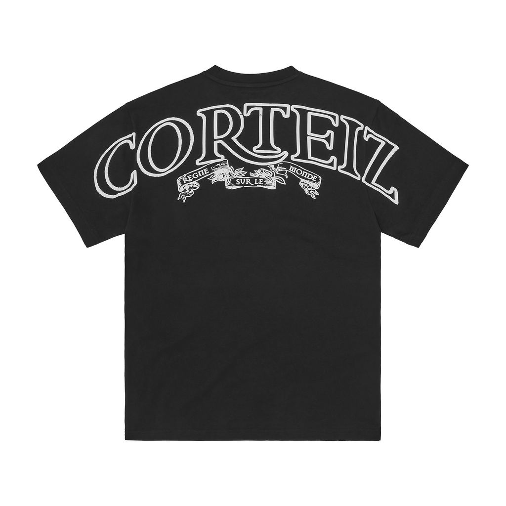 Corteiz Royale Heavyweight Tee Black