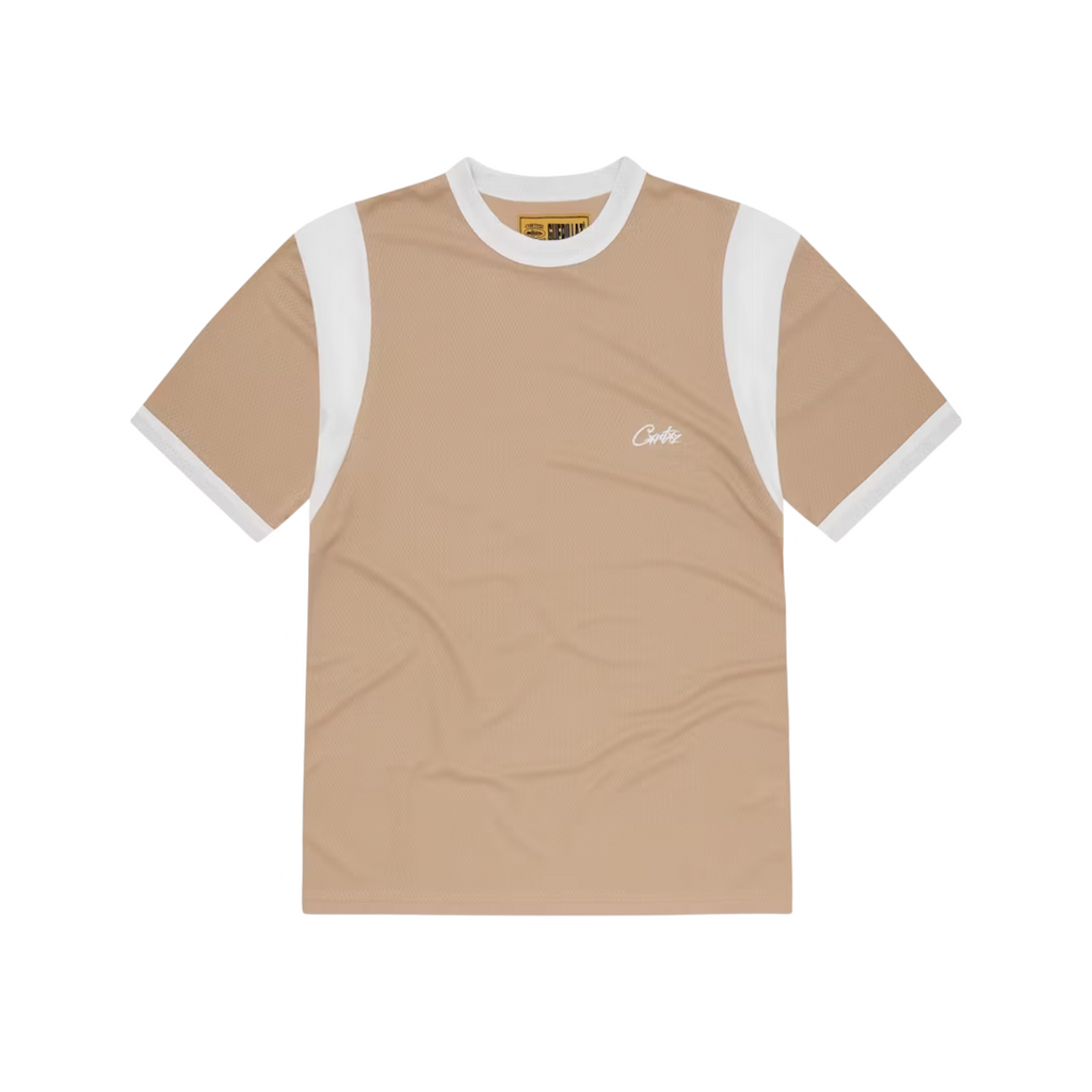 Corteiz Freshman 18 Jersey Tan