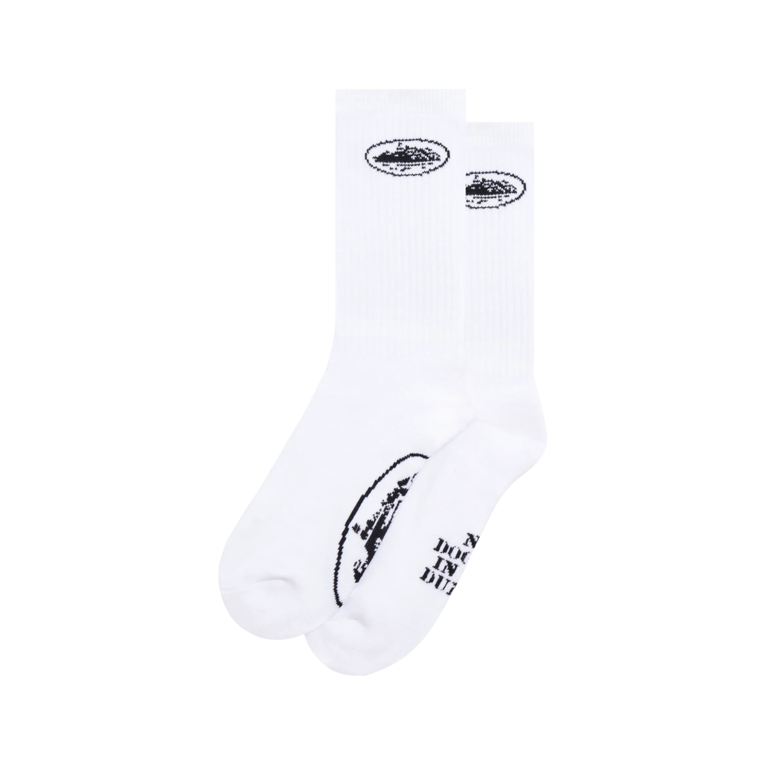 Corteiz White Alcatraz Socks