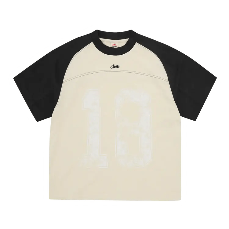 Corteiz HMP Vintage Jersey Cream Black