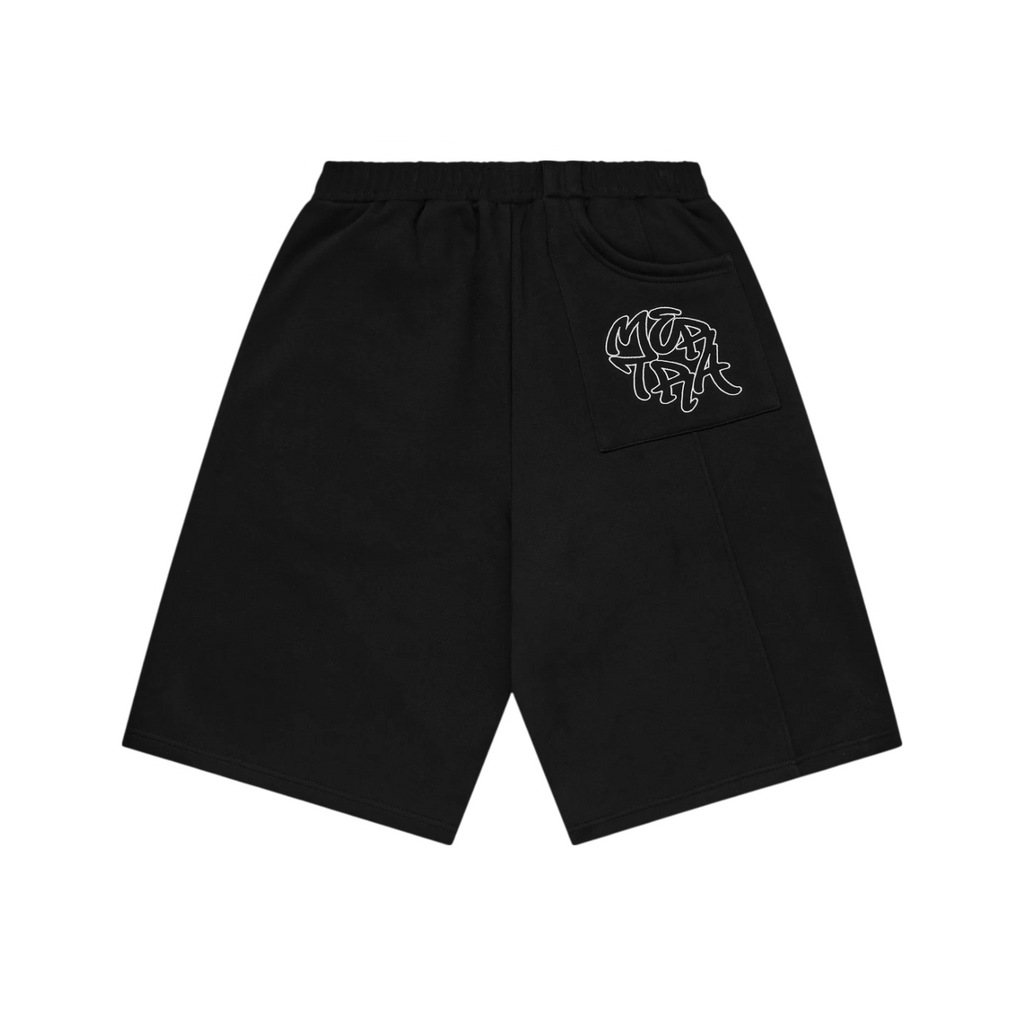 Mertra Tracky Shorts Black