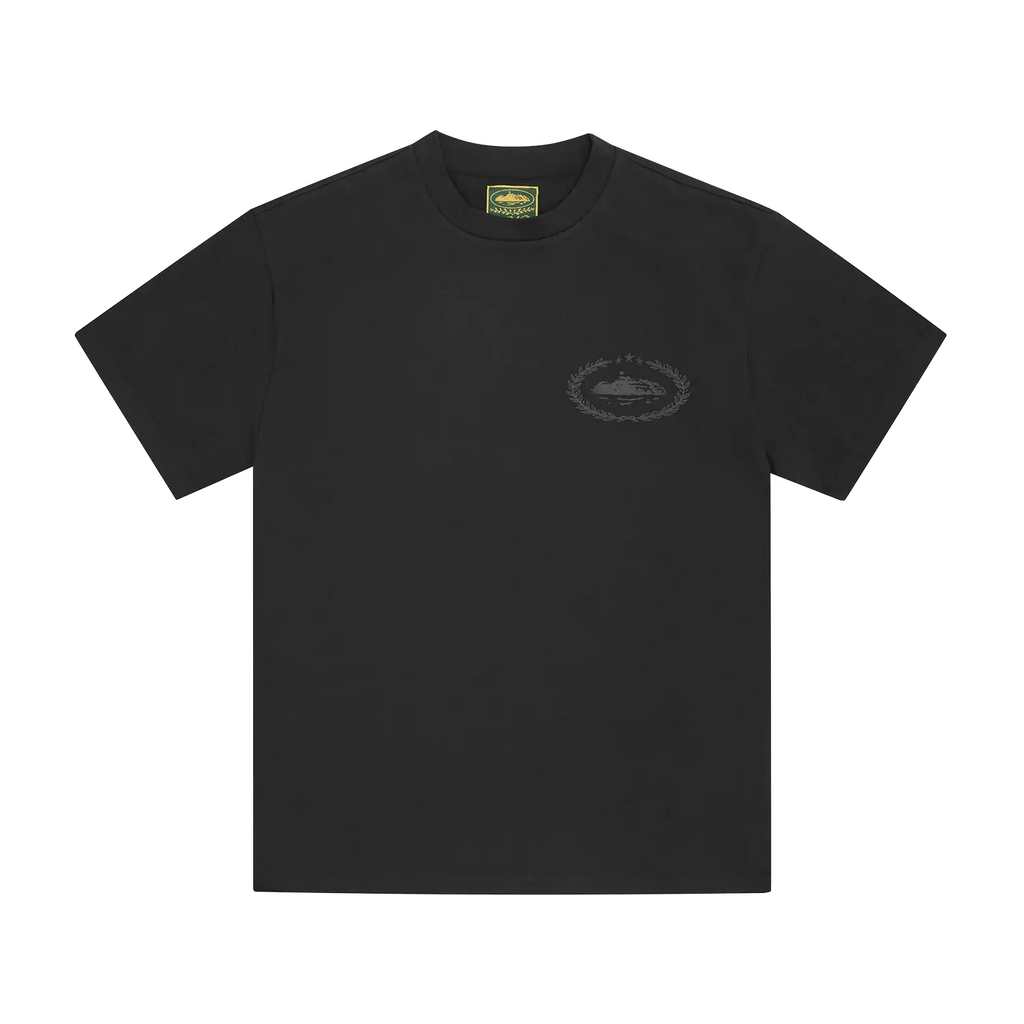 Corteiz Royale Heavyweight Tee Black/Black