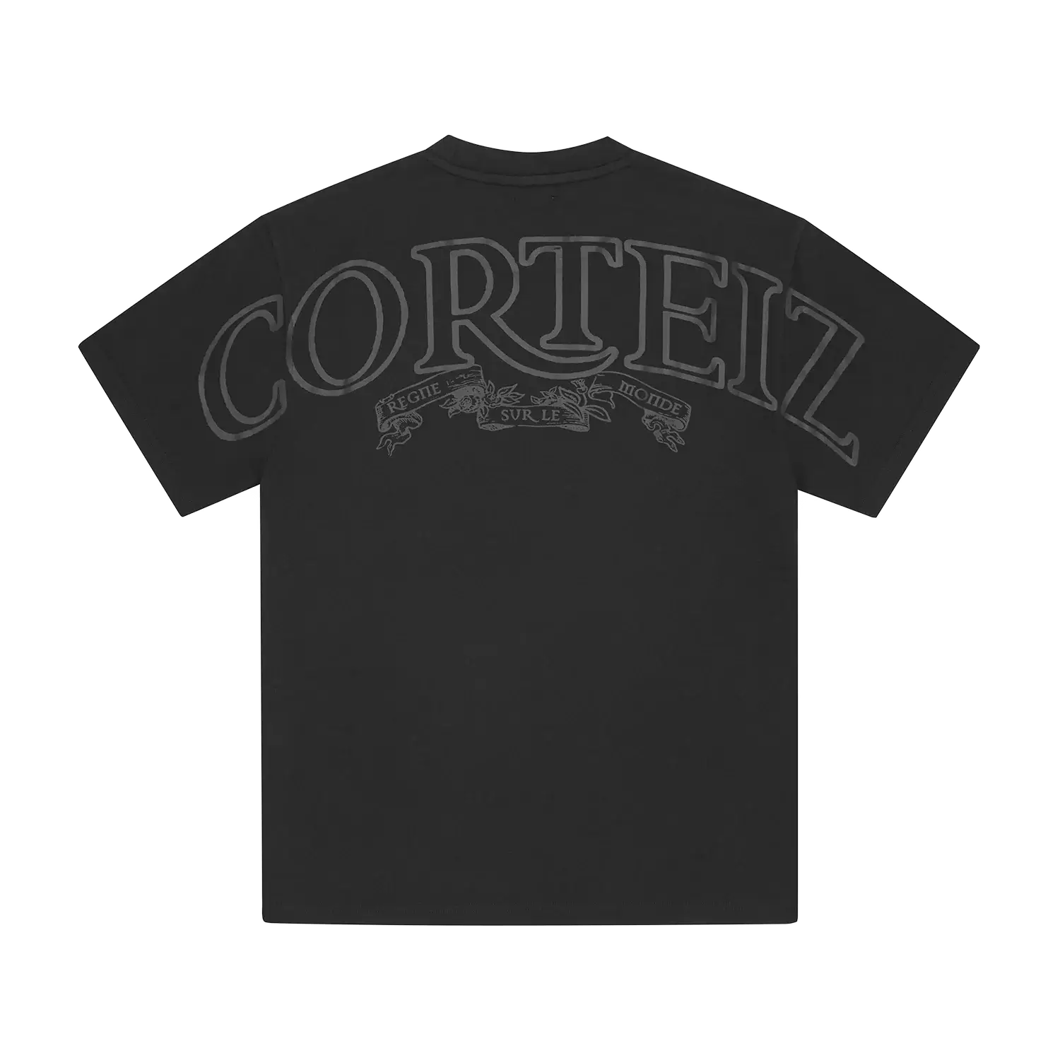 Corteiz Royale Heavyweight Tee Black/Black