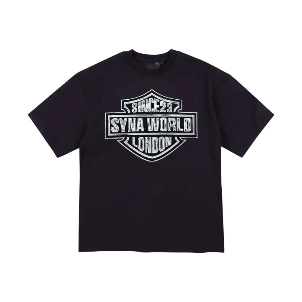 Syna World Chrome Badge Tee Black