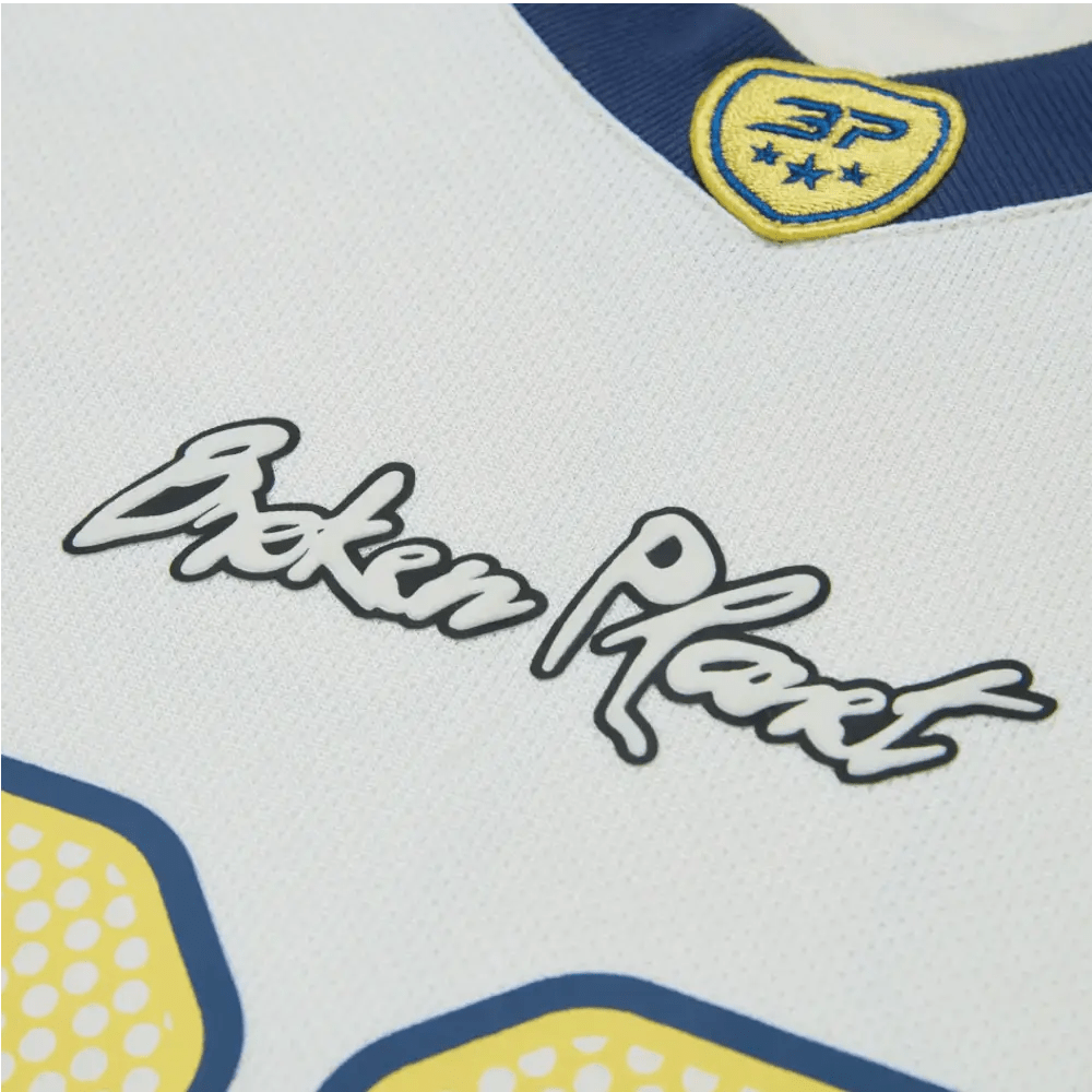 Broken Planet Football Jersey [White Blue]