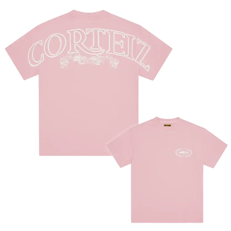 Corteiz Royale Heavyweight Tee Pink