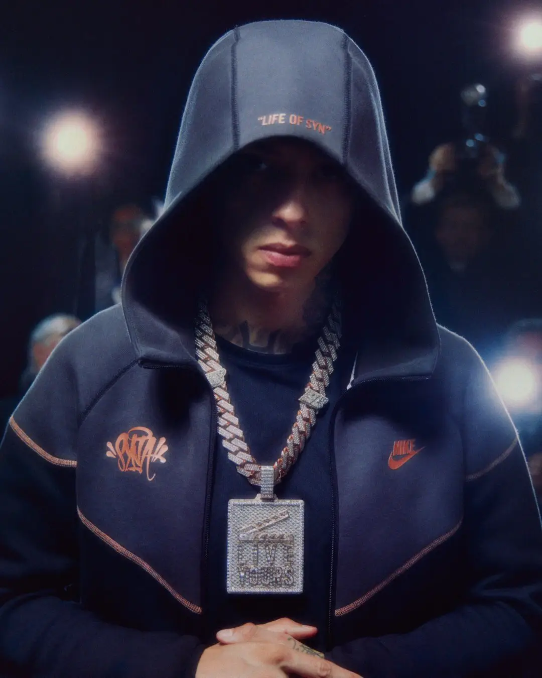 Nike x Syna World Central Cee Tech Fleece Hoodie & Joggers Set - Image 6