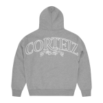 Corteiz Superior Royale Zip Hoodie [HEATHER GREY]
