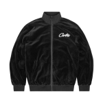 Corteiz VVS Uptown Velour Track Jacket [Black]