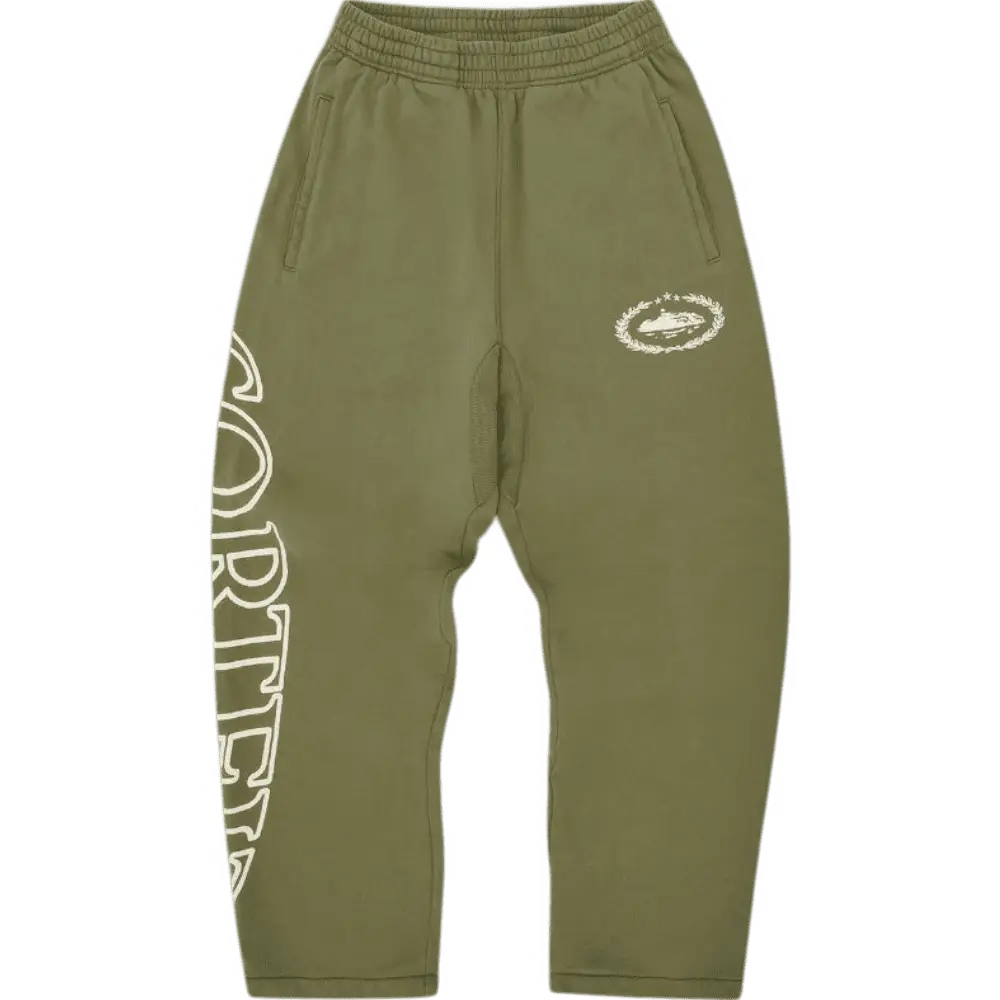 Corteiz Superior Royale Open Hem Pant [OLIVE]