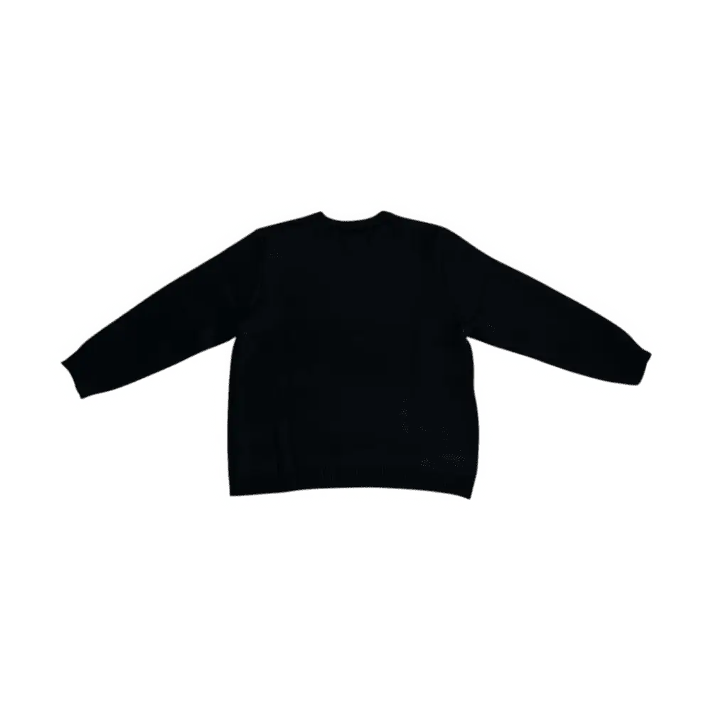 Drama Call Black White Knit Sweatshirt - Image 2