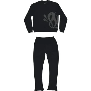 Syna World OG Crew Tracksuit Black