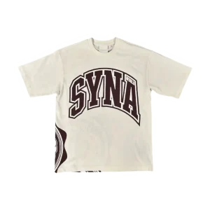 SYNA WORLD COLLEGE TEE [OFF WHITE]