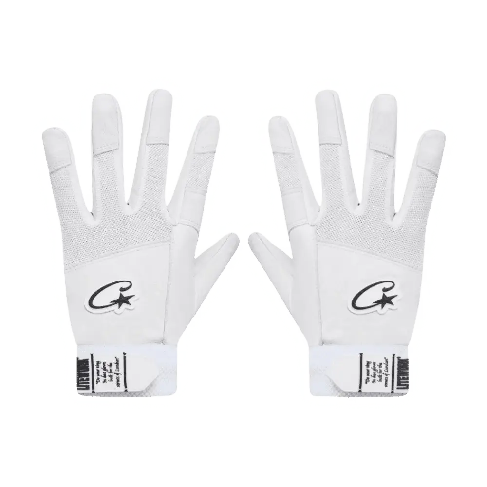 Corteiz Leather Gloves [WHITE]