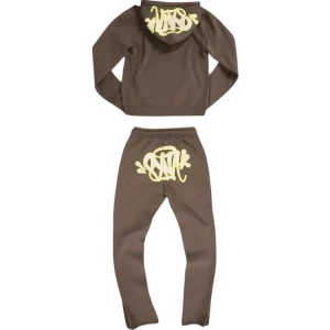 Syna World Logo Tracksuit Brown
