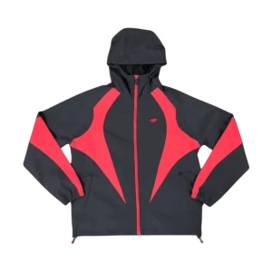 SYNA WORLD VORTEX WOVEN JACKET [BLACK/RED]