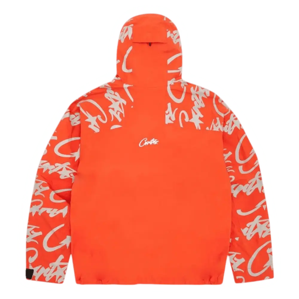 Corteiz Elitework Waterproof Shell Jacket [Orange]