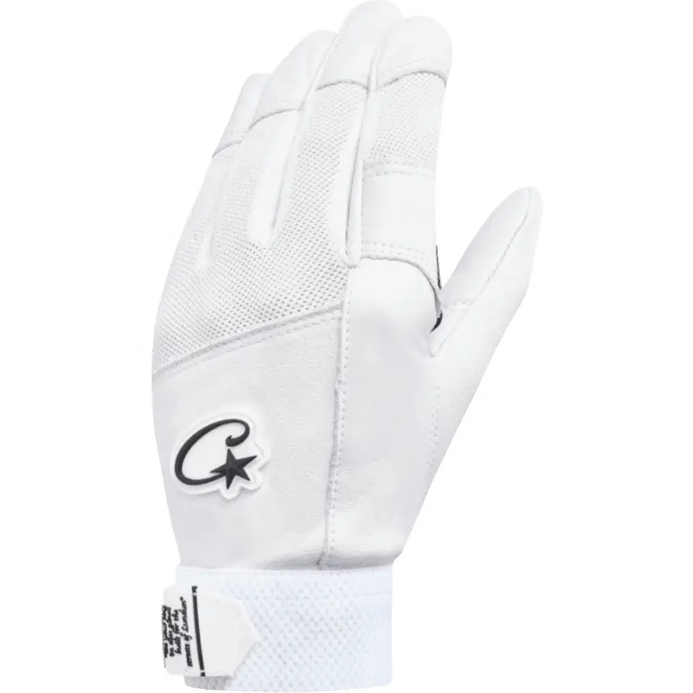 Corteiz Leather Gloves [WHITE]