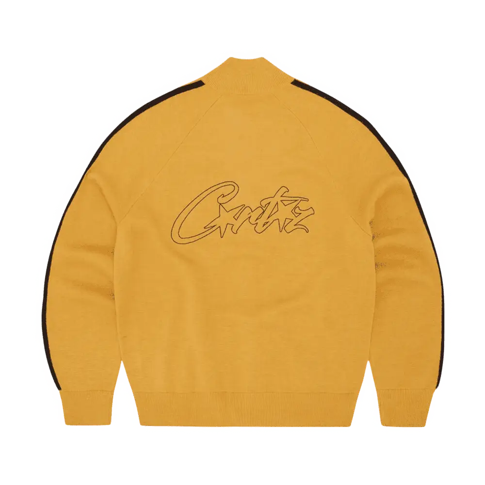 Corteiz VVS Knit-Zip [Yellow] - Image 2