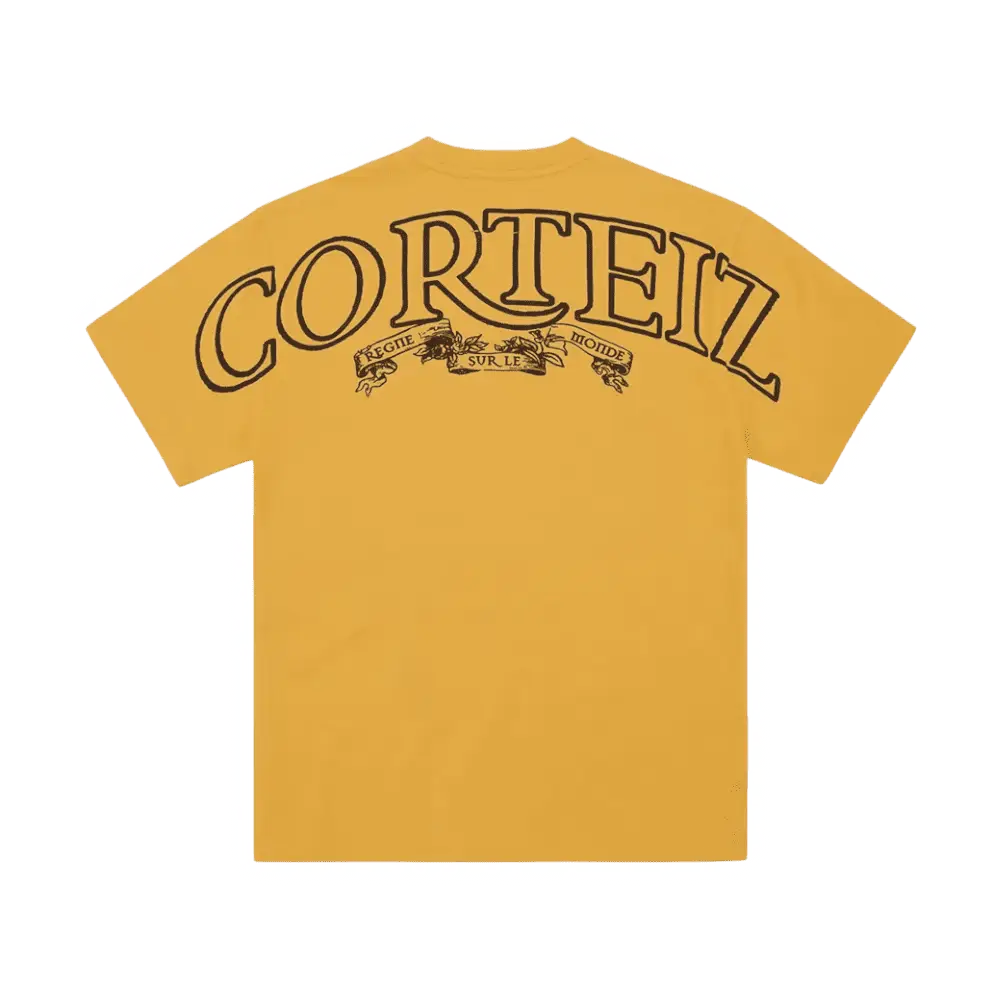 Corteiz Royale Heavyweight Tee [MUSTARD] - Image 3