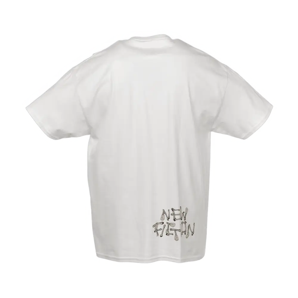 KAWS SKELETON NEW FICTION T-shirt Bone [White] - Image 2