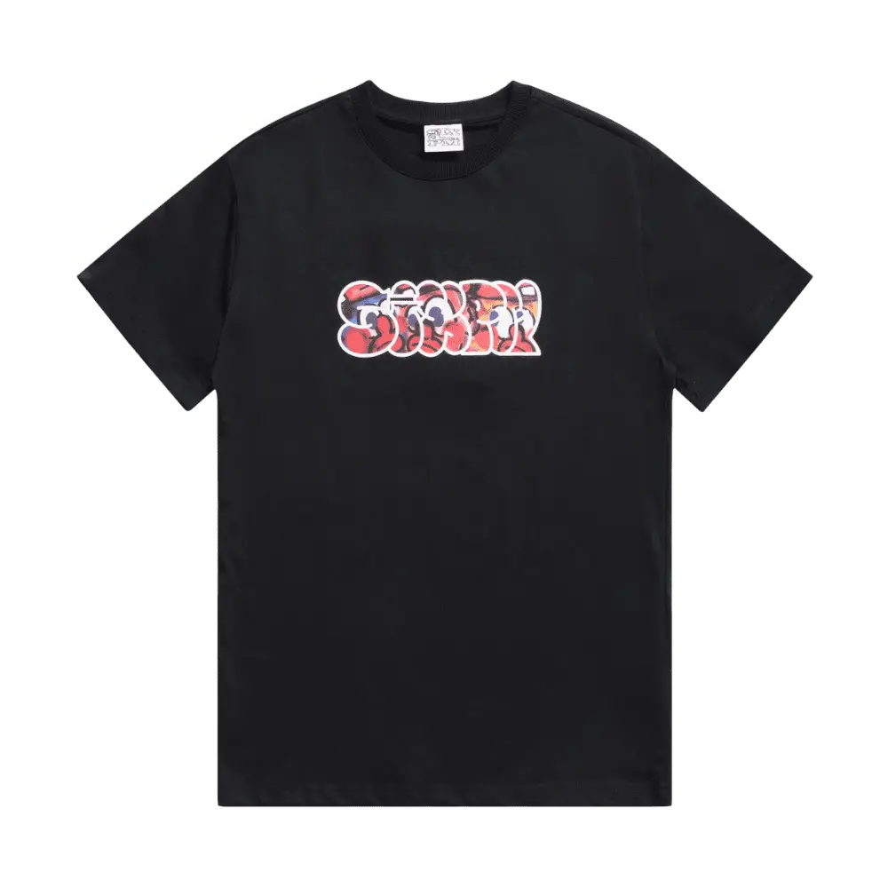 6PM X SLAWN SIGNATURE TEE BLACK