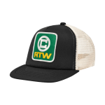 Corteiz Box Trucker Black