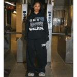 Broken Planet Sky Walking Hoodie [Midnight Black] - Image 6