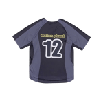Broken Planet Football Jersey Black Grey