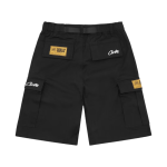 Corteiz Alcatraz Cargo Shorts Black