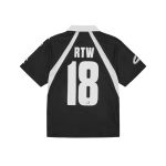 Corteiz Allstarz Football Jersey Black White
