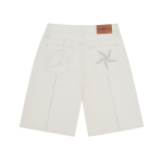 Corteiz C-Star Denim Jorts Natural