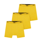 Corteiz Yellow Alcatraz Boxers (3 Pack)