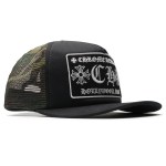 Chrome Hearts CH Hollywood Trucker Hat Black/Camo