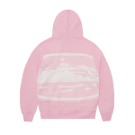 Corteiz Island Mixed Panel Zip Hoodie Pink - Image 3